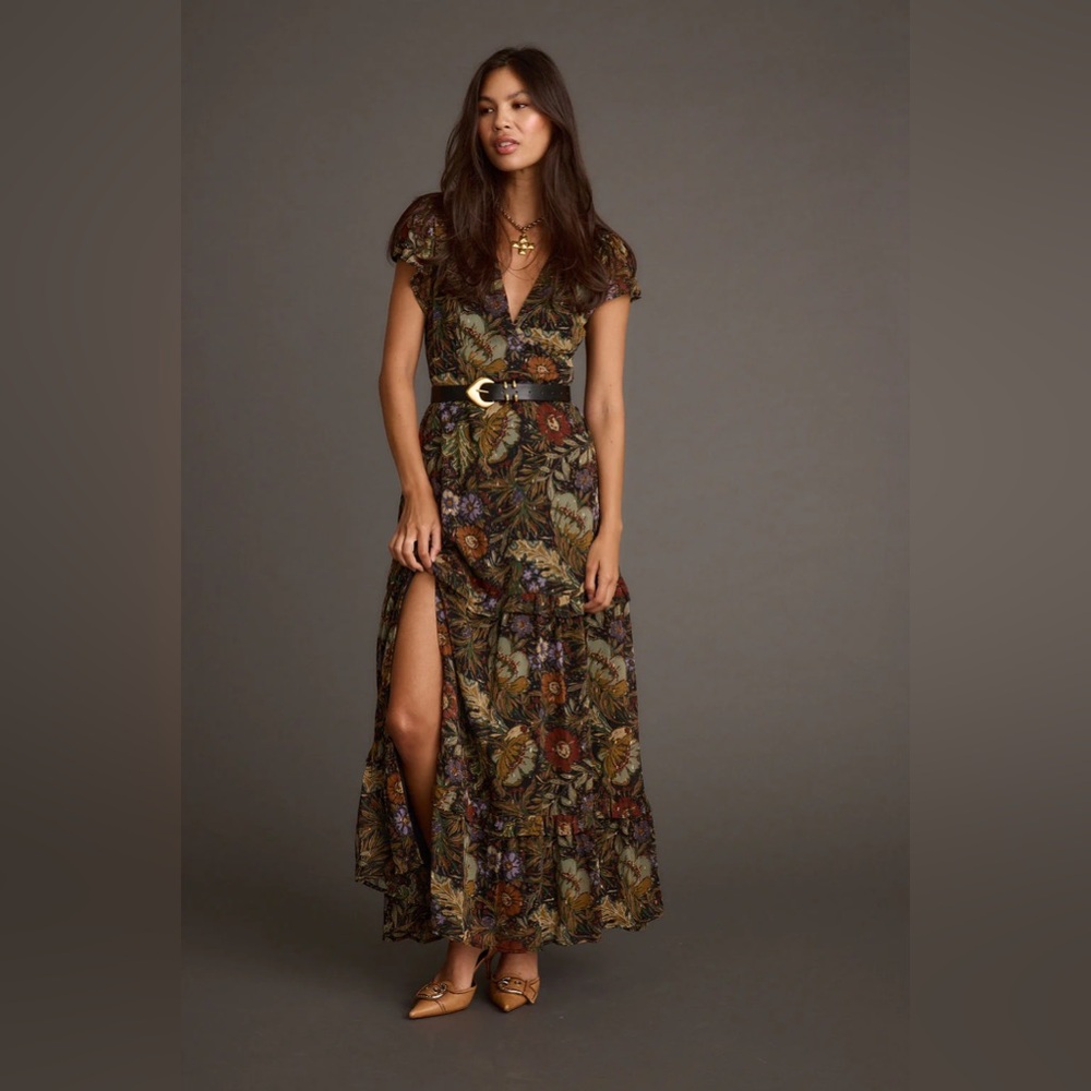 Sundance Floral Paisley Maxi Dress